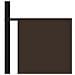 Paravento Marrone 175x180 cm in Tessuto - Foto miniatura 4