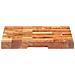 Tagliere 50x34x3,8 Cm In Legno Massello Di Acacia - Foto miniatura 3