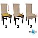 Set 4 Vestisedia Quadrato Antimacchia Made In Italy Panna - Foto miniatura 3