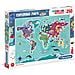 CLM29064 Puzzle da 250 pezzi - Exploring Maps: Customs & Traditions in the World - Foto miniatura 1