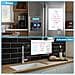 Lavagna A Secco Magnetico Lavagna Autoadesiva A3 Per Qualsiasi Superficie Liscia Con La Nuova Macchia Resistente Tecnologia Home Kitchen Frigo Lista Della Spesa E Ufficio Bacheca 3 Lavagna Penne - Foto miniatura 3