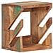 Supporto Skateboard Da Parete 25x20x30 Cm In Legno Di Recupero - Foto miniatura 1
