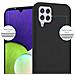 Custodia Compatibile Con Samsung Galaxy A22 4g / M22 / M32 4g In Candy Nero - Coperchio Protettivo In Silicone Tpu Flessibile - Foto miniatura 6