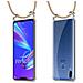 Catena Di Telefoni Cellulari Compatibile Con Asus Zenfone Max M2 In Marrone Brillante - Coperchio Protettivo In Silicone Con Anelli D'argento, Cinturino In Corda E Custodia Staccabile - Foto miniatura 8