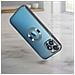 Cover Silicone Iphone 12 Pro Trasparente Bordo Nero Cromato - Foto miniatura 2