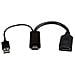 12.03.3147 Cavo E Adattatore Video 0,15 M Hdmi + Usb Displayport Nero - Foto miniatura 3