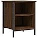 Scarpiera Rovere Marrone 38x35x50 Cm In Legno Multistrato - Foto miniatura 2