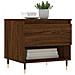 Tavolini Salotto 2pz Rovere Marrone 50x46x50 Legno Multistrato - Foto miniatura 3
