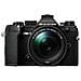 OM-5 4/3" MILC 20,4 MP Live MOS 5184 x 3888 Pixel Nero - Foto miniatura 1