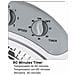 Ventilatore Da Terra Haeger Ff-012.004a Bianco 40 W - Foto miniatura 2