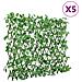 Traliccio Edera Artificiale Espandibile Verde 5pz 186x30 cm - Foto miniatura 1