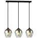 Lampada A Sospensione Istar - Nero, Grigio - Acciaio Verniciato A Polvere, Vetro - 70x100x14 Cm - Foto miniatura 1