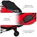 Moto Elettrica per Bambini con Licenza Ufficiale Vespa, 2 Rotelle, Luci e Suoni, 108x49x75 cm, Rossa - Foto miniatura 6