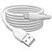 Cavo di collegamento in silicone Lightning, USB-A - Lightning 1 m, bianco - Foto miniatura 3