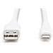 Cavo di collegamento in silicone Lightning, USB-A - Lightning 1 m, bianco - Foto miniatura 4