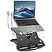 AC8150 supporto per laptop Supporto per computer portatile Nero 39,6 cm (15.6") - Foto miniatura 3