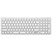 Tastiera Azerty Senza Fili Ricaricabile Usb-c Compatta A 109 Tasti Di Echelon, Bianco - Foto miniatura 4