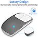 Mouse Ottico Wireless Silenzioso Bnh-wl-59: Bluetooth 5.0 + 2.4g, Ricaricabile, Dpi Regolabile Grey - Foto miniatura 3