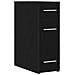 Armadio da farmacista  Nero Rovere 20x45,5x60 cm in legno ingegnerizzato - Foto miniatura 1