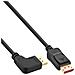 Cavo DisplayPort 1.4, 8K4K, angolato a sinistra, 3m - Foto miniatura 1
