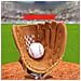 Guanto Da Softball E Hockey In Pelle Pu Ispessita Per La Protezione Delle Mani Brown M - Foto miniatura 4