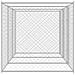 Gabbia per cani Argento 600 x 200 x 200 cm Acciaio zincato - Foto miniatura 4