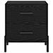 Armadio da Notte 2 pcs Rovere nero 40 x 35 x 47,5 cm - Foto miniatura 7