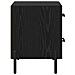 Armadio da Notte 2 pcs Rovere nero 40 x 35 x 47,5 cm - Foto miniatura 8
