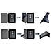 Custodia Pieghevole In Pu Bianca Compatibile Con Kindle 2024 E 2022 - Smart Sleep, Antiurto - Foto miniatura 4