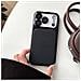 Custodia Protettiva Nera Compatibile Con Iphone 17 Pro - Antiurto, Antigraffio, Anti-impronta - Foto miniatura 4