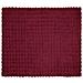 Coperta in Pelliccia di Coniglio Finta 4 pcs Rosso Bordeaux - Foto miniatura 6