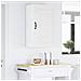 Pensile cucina Bianco Lucido 50 x 31 x 80 cm Legno multistrato - Foto miniatura 4