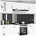 Rivestimento da Cucina 2 pcs Grigio scuro 110 x 60 cm - Foto miniatura 2