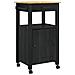 Carrello da Cucina MONZA Nero 48 x 40 x 88,5 cm - Foto miniatura 1