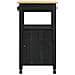 Carrello da Cucina MONZA Nero 48 x 40 x 88,5 cm - Foto miniatura 5
