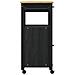 Carrello da Cucina MONZA Nero 48 x 40 x 88,5 cm - Foto miniatura 6