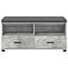 Panca per ingresso con cuscino Grigio Cemento 100 x 38 x 46 cm - Foto miniatura 6