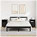 Armadio da Notte 2 pcs Rovere Nero 40 x 42 x 60 cm - Foto miniatura 4