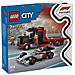 City 60493 Display Truck F1 con Auto da Corsa Audi F1, Giocattolo con 3 Minifigure, Macchina e Camion, Regalo Bambini 7+ - Foto miniatura 5