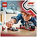 City 60493 Display Truck F1 con Auto da Corsa Audi F1, Giocattolo con 3 Minifigure, Macchina e Camion, Regalo Bambini 7+ - Foto miniatura 7