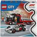 City 60493 Display Truck F1 con Auto da Corsa Audi F1, Giocattolo con 3 Minifigure, Macchina e Camion, Regalo Bambini 7+ - Foto miniatura 1