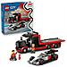 City 60493 Display Truck F1 con Auto da Corsa Audi F1, Giocattolo con 3 Minifigure, Macchina e Camion, Regalo Bambini 7+ - Foto miniatura 14