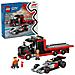 City 60493 Display Truck F1 con Auto da Corsa Audi F1, Giocattolo con 3 Minifigure, Macchina e Camion, Regalo Bambini 7+ - Foto miniatura 17