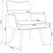 Poltrona Grigio Scuro Velluto a coste - Foto miniatura 8