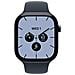 Watch Series 12 GPS + Cellular, cassa 42 mm in ceramica blu notturno con cinturino Sport blu marino - M /L, OLED, Touch screen, 64 GB, Wi-Fi, GPS - Foto miniatura 2
