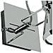 SPOT-CADILLAC-1 - Applique moderna dal colore cromato 40 watt E14 - Foto miniatura 5