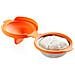 Cuoci Uovo In Camicia Silicone Arancio - Foto miniatura 1