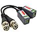 Adattatore 201c Video Balun Passivo Bnc Set Da Pezzi, Cavo 600 M Cromo / nero - Foto miniatura 1