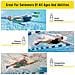 Finis Long Floating Pinne, Blu / navy, 44-46 - Foto miniatura 2
