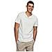 Split Neck Tee Ss Noos T-shirt - Uomo Taglia Xxl - Foto miniatura 1